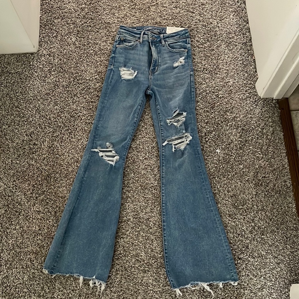 High Rise Flare American Eagle Jeans